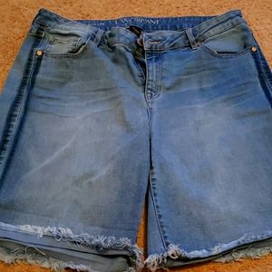 Lane Bryant jean shorts